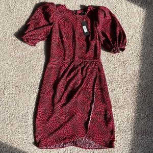 Puff sleeve Banana Republic sheath dress